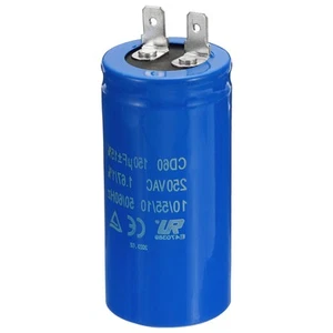 CD60 Run Capacitor 150uF MFD 250VAC 15% Tolerance 50/60Hz Motor Starting - Picture 1 of 5