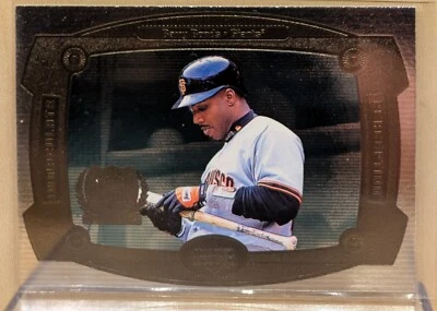 1999 Upper Deck IMMACULATE PRECEPTION #3 Barry Bonds RARE SILVER FOIL INSERT - Image 1 of 2