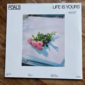 FOALS - LIFE IS YOURS NEW/SEALED WHITE VINYL LP / LIMITED EDITION - Imagen 1 de 2