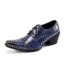 Mens Pointy Toe Leather Loafer Hairstylist Fashion Catwalk Walk Derby Shoes Size