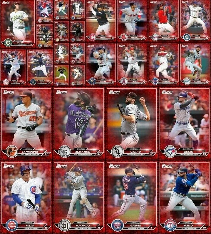 Topps Bunt - 2020 Valentines ~ You Pick ~ DIGITAL CARD * Complete your Set * - Image 1 of 1