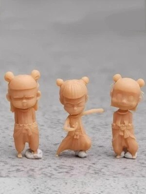 1/43 1/64 Cute Nezha Roster of Gods Miniatures Figures Scene Props Model For Car - Image 1 of 4