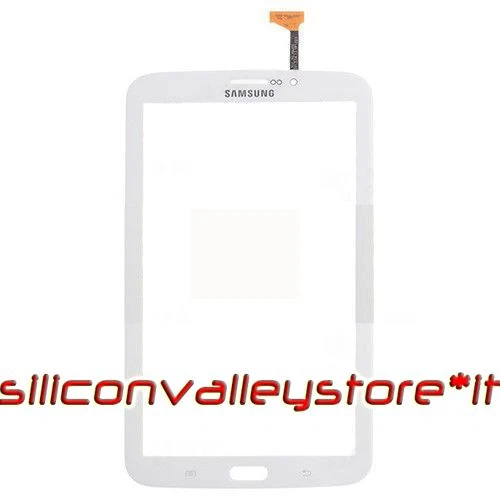 VETRO TOUCH SCREEN SAMSUNG GALAXY TAB 3 P3200 T211 7" BIANCO DIGITIZER - Immagine 1 di 1