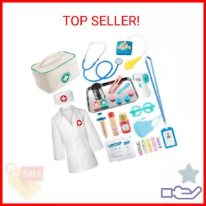 Doctor Kit for Toddlers 3-5, Doctor Kit for Kids, Pretend Doctor Playset, Durabl - Picture 1 of 2