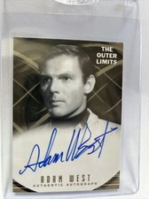 Outer Limits Premiere Autograph Card A1 Adam West as Commander Merritt