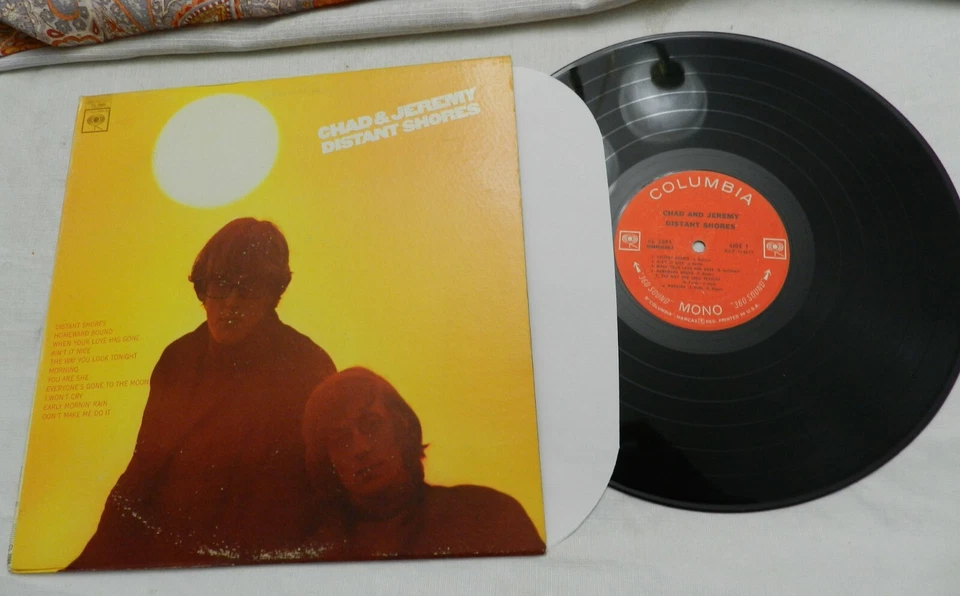 LP, Chad & Jeremy, Distant Shores, 1966, Columbia 2-eye CL 2564, Mono, VG+ - Image 1 of 1