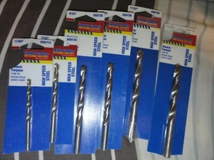 6 pc PROFEESSIONAL HAND TOOLS 1500 SERIES HIGH SPEED DRILL Bit Set HARD TO GET 3 - Picture 1 of 1