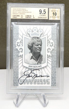 Jack Nicklaus Autograph 10 BGS 9.5 Gem Mint Auto 10 💎 Sportkings Silver 2010