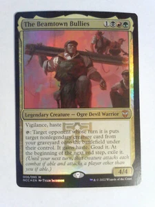 Foil The Beamtown Bullies New Capenna Commander Magic MTG Multi - Picture 1 of 1