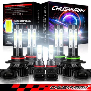 For Ford Expedition 2003-2006 6500K LED Headlight & Fog Light Combo 6x Bulbs Kit - Picture 1 of 16