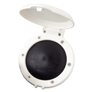 Maxwell Anchor Windlass Foot Control Switch Winch Capstan Covered Deck WHITE - Bild 1 von 1