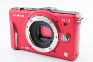 Panasonic LUMIX DMC-GF2 Red 12.1MP Micro 4/3 Digital Camera Used Japan - Imagen 1 de 4