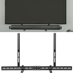 Universal Adjustable Vesa TV Sound Bar Bracket Soundbar Mount Wall Hold up 6 kg - Picture 1 of 12