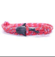 Whale Shark Bracelet Black Red Mix 