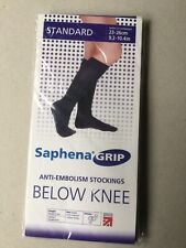 Saphena grip Anti-embolism below knee stockings, Standard - benefits charity