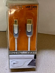Belkin USB Printer Cable 11 Ft Gold Connectors - Picture 1 of 7