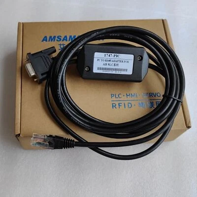 For AB Rockwell SLC Series PLC Programming Cable 1747-PIC RS232 DH-485 - Image 1 of 4