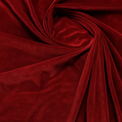 Cotton Velvet Fabric 44" Wide | Soft Upholstery Material by the Yard for Sewing - Image 1 of 4