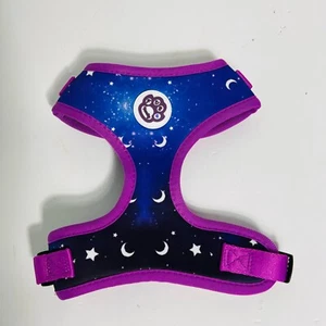 Fur Vanity No Pull Dog Harness Adjustable Vest - Stars and moons - Picture 1 of 12
