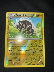 Pokémon TCG Zebstrika Breakpoint 49/122 Reverse Holo Rare Near Mint - Bild 1 von 3