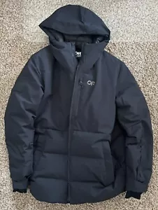 Outdoor Research Men's Snowcrew Down Jacket, Black, Large - Picture 1 of 4