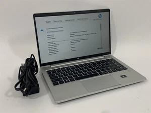 14" HP ProBook 445 (G9) Laptop Ryzen 5 5625U 2.3GHz 512GB SSD 16GB RAM - Win 11 - Picture 1 of 11