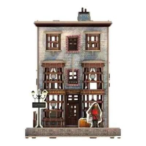 3D Puzzle Harry Potter Ollivanders Wand Shop 66 Pc 3D Jigsaw Assembled - Picture 1 of 9
