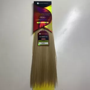Sensationnel Remi Diosa Oro Amarillo 100% Cabello Humano Remy_12"_#S27/613 - Imagen 1 de 4