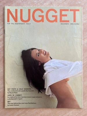 NUGGET Magazine December 1965 Vol. 10 #3 PINUP Cheesecake FILE COPY - Image 1 of 4
