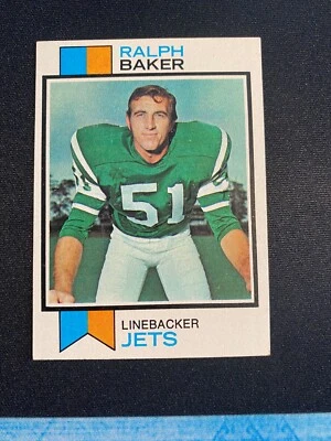 1973 TOPPS FOOTBALL #486 RALPH BAKER!! $1 SHIPPING!! "A" - Image 1 of 2