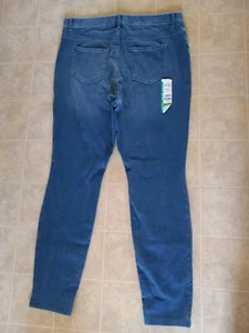 TIME AND THRU Damen Skinny Fitted Jeans Gr. XL 16-18 blau NEU - Bild 1 von 3