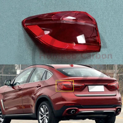 Left Outer Side Rear Tail Light Lens Shell For BMW X6 F16 X6M F86 2015-2019 - Image 1 of 4