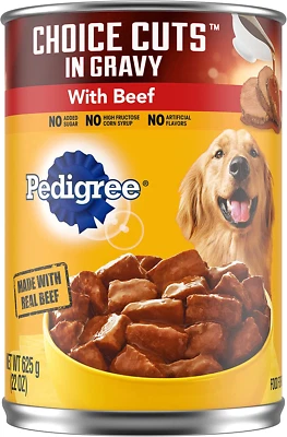 Pedigree Choice Cuts In Gravy With Beef Adult Canned Wet Dog Food 12 22 Oz. - Image 1 of 4