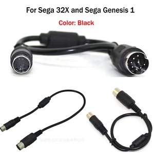 For the model 1 system SEGA 32X To SEGA Genesis 1 Connector Link Patch Cable YUP - Picture 1 of 4