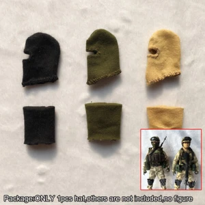 Handmade 1/12 Scale Balaclava Hat Face Mask Scarves For 6" CrazyFigure Accessory - Picture 1 of 12