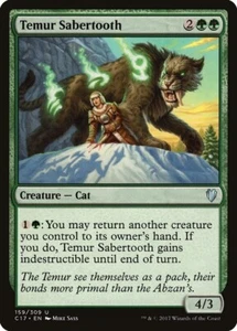Temur Sabertooth ~ Commander 2017 [ NearMint ] [ Magic MTG ] - Bild 1 von 1