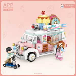 LOZ Dessert Truck (1738) Amusement Theme Park Mini Building Block Toy - Picture 1 of 4