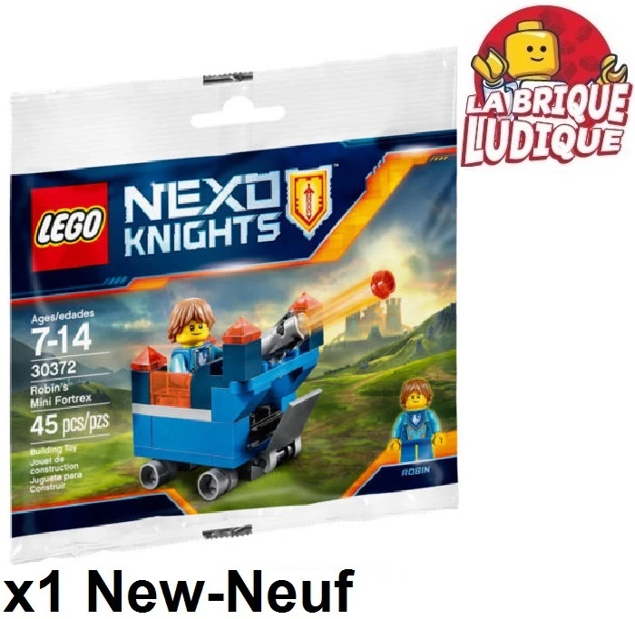 Lego Polybag Nexo Knights Robin's Mini Fortrex Fortress Castle 30372 NEW - Image 1 of 1