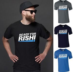 Bereit für Rishi! T-Shirt - Rishi Sunak T-Shirt Tory konservativ PM