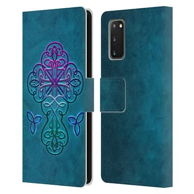 OFFICIAL BRIGID ASHWOOD CROSSES LEATHER BOOK WALLET CASE FOR SAMSUNG PHONES 2 - Image 1 of 4
