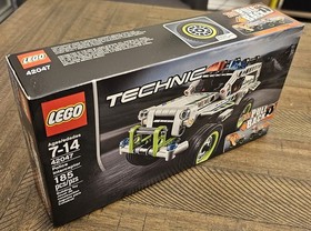LEGO Technic Police Interceptor 42047 Pull Back Complete Set 185 Pieces