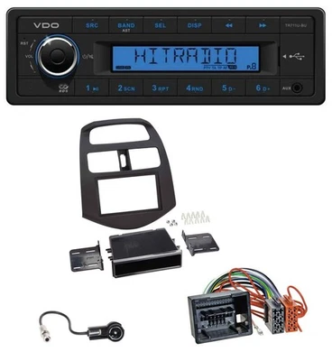 VDO AUX 1DIN MP3 USB Autoradio für Chevrolet Spark (ab 2013) - Bild 1 von 4