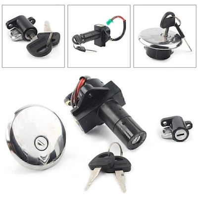 Zündschloss Tankdeckel Schloss Set für Suzuki GN250 1982–1988 Pendler - Image 1 of 4