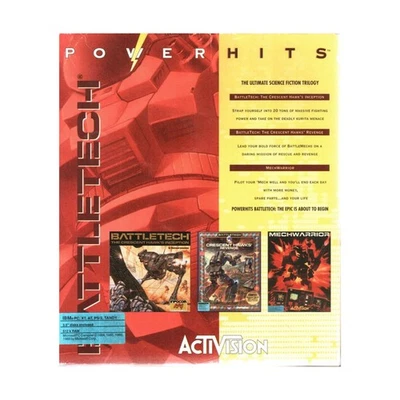 Activision Computer Game Powerhits - Battletech SW (New) - Image 1 of 2