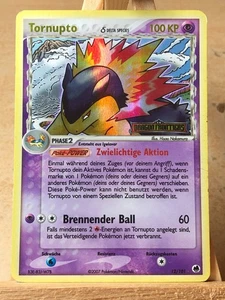 Tornupto Delta Species 12/101 EX Dragon Frontiers Holo Reverse Holo Stamp - Bild 1 von 3