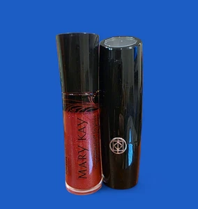 Mary Kay LOVE ME PINK Semi Shine .13oz Lipstick & SPARKLE BERRY Lip Gloss .15oz - Picture 1 of 5