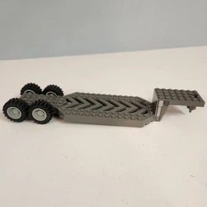 Lego 30620 base de remolque de vehículo y ruedas parte trasera plana gris - Imagen 1 de 8