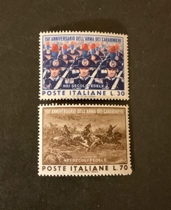 Stamps Italy Scott #891-2 never hinged - Picture 1 of 1