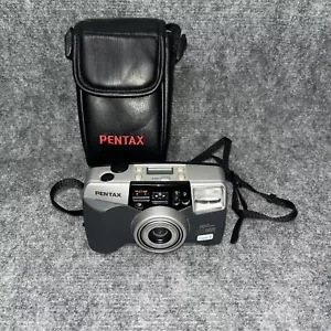 Pentax IQZoom 95 WR Class 5 Point & Shoot 35mm Film Camera TESETD WORKING - Picture 1 of 7