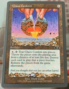 UNGLUED "Chaos Confetti" Magic NEAR MINT - Bild 1 von 1